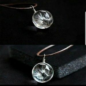 New dandelion necklace